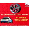 1 jante Fuchs 7x17 5x130 Porsche 911 -1989 914-6 944 -1986 turbo -1989 RSR style