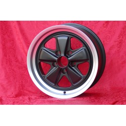 1 wheel Fuchs 8x17 5x130 Porsche 911 SC Carrera -1989 turbo -1987 matt black/diamond cut