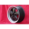 1 wheel Fuchs 8x17 5x130 Porsche 911 SC Carrera -1989 turbo -1987 matt black/diamond cut