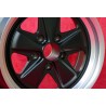 1 wheel Fuchs 8x17 5x130 Porsche 911 SC Carrera -1989 turbo -1987 matt black/diamond cut