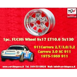 1 wheel Fuchs 8x17 5x130...