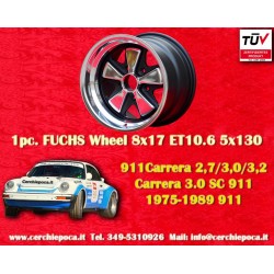 1 wheel Fuchs 8x17 5x130...