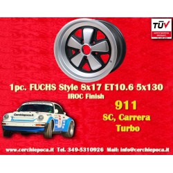 1 wheel Fuchs 8x17 5x130...