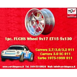 1 wheel Fuchs 9x17 5x130...