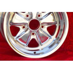 1 wheel Fuchs 9x17 5x130 Porsche 911 SC Carrera -1989 turbo -1987 fully polished