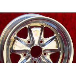 1 wheel Fuchs 9x17 5x130 Porsche 911 SC Carrera -1989 turbo -1987 fully polished