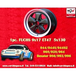 1 wheel Fuchs 9x17 5x130...