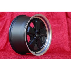 1 wheel Fuchs 9x17 5x130 Porsche 944 1987- 944S 944S2 968 928 964 993 996 Boxster 986 rear matt black/diamond cut