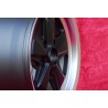 1 wheel Fuchs 9x17 5x130 Porsche 944 1987- 944S 944S2 968 928 964 993 996 Boxster 986 rear matt black/diamond cut