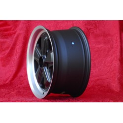 1 wheel Fuchs 9x17 5x130 Porsche 944 1987- 944S 944S2 968 928 964 993 996 Boxster 986 rear matt black/diamond cut