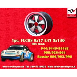 1 wheel Fuchs 9x17 5x130...