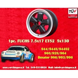 1 wheel Fuchs 7.5x17 5x130...