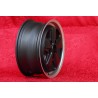 1 Felge Fuchs 7.5x17 5x130 Porsche 944 1987- 944S 944S2 968 928 964 993 996 Boxster 986 matt black/diamond cut