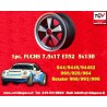 1 cerchio Fuchs 7.5x17 5x130 Porsche 944 1987- 944S 944S2 968 928 964 993 996 Boxster 986 RSR style