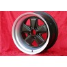 1 wheel Fuchs 10x17 5x130 Porsche 911 SC Carrera -1989 turbo -1987 matt black/diamond cut