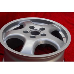 1 cerchio Cup 7.5x17 5x130 Porsche Audi 944 1987- 944S 944S2 968 928 964 993 996 Boxster 986 Audi RS2 silver