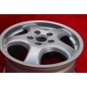 1 cerchio Cup 7.5x17 5x130 Porsche Audi 944 1987- 944S 944S2 968 928 964 993 996 Boxster 986 Audi RS2 silver