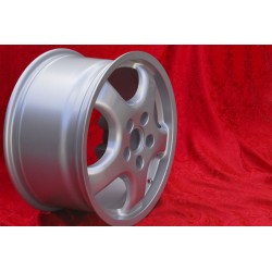 1 Felge Cup 7.5x17 5x130 Porsche Audi 944 1987- 944S 944S2 968 928 964 993 996 Boxster 986 Audi RS2 silver