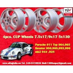 4 wheels Cup 7.5x17 + 9x17...