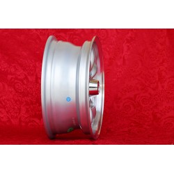 1 Felge Minilite 5.5x13 3x130 Renault R4 R5 R6 silver/diamond cut