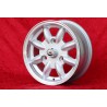 1 cerchio Minilite 5.5x13 3x130 Renault R4 R5 R6 silver/diamond cut