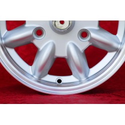 1 cerchio Minilite 5.5x13 3x130 Renault R4 R5 R6 silver/diamond cut