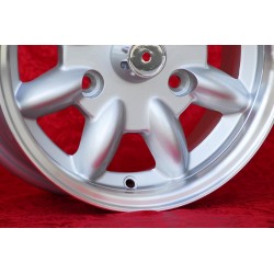 1 cerchio Minilite 5.5x13 3x130 Renault R4 R5 R6 silver/diamond cut