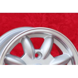 1 Felge Minilite 5.5x13 3x130 Renault R4 R5 R6 silver/diamond cut