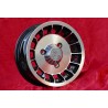 1 cerchio Alpine 5.5x13 3x130 Renault R4 R5 R6 matt black/diamond cut