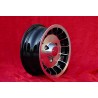 1 cerchio Alpine 5.5x13 3x130 Renault R4 R5 R6 matt black/diamond cut