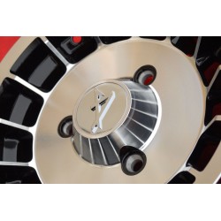 1 wheel Alpine 5.5x13 3x130 Renault R4 R5 R6 matt black/diamond cut