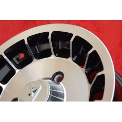 1 wheel Alpine 5.5x13 3x130 Renault R4 R5 R6 matt black/diamond cut