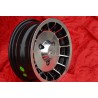 1 cerchio Alpine 5.5x13 3x130 Renault R4 R5 R6 matt black/diamond cut