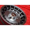 1 cerchio Alpine 5.5x13 3x130 Renault R4 R5 R6 matt black/diamond cut