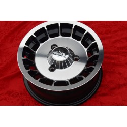 1 wheel Alpine 5.5x13 3x130 Renault R4 R5 R6 matt black/diamond cut