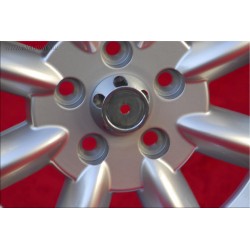 1 cerchio Minilite 5.5x15 5x108 Volvo serie 100 200 700 900 silver/diamond cut