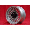 1 wheel Alpina 8x16 5x120 BMW serie 5 E12 E28 E34 serie 6 E24 serie 7 E23 E32 E3 E9 silver/black