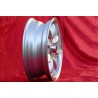 1 jante Minilite 5.5x15 5x114.3 Volvo 120 P1800 PV444 544 silver/diamond cut