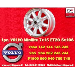 1 wheel Minilite 7x15 5x108...