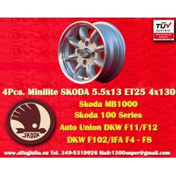 1 Felge Minilite 5.5x13...