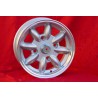 1 cerchio Minilite 5.5x13 4x130 Skoda MB1000 MB1100 105 110 120 130 silver/diamond cut