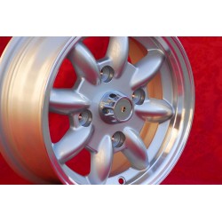 1 wheel Minilite 5.5x13 4x130 Skoda MB1000 MB1100 105 110 120 130 silver/diamond cut