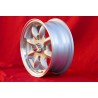 1 wheel Minilite 5.5x13 4x130 Skoda MB1000 MB1100 105 110 120 130 silver/diamond cut