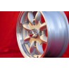 1 wheel Minilite 5.5x13 4x130 Skoda MB1000 MB1100 105 110 120 130 silver/diamond cut