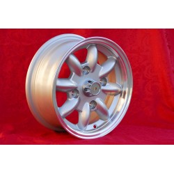 1 wheel Minilite 5.5x13 4x130 Skoda MB1000 MB1100 105 110 120 130 silver/diamond cut