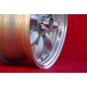 1 wheel Minilite 5.5x13 4x130 Skoda MB1000 MB1100 105 110 120 130 silver/diamond cut