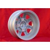 1 cerchio Minilite 5.5x13 4x130 Skoda MB1000 MB1100 105 110 120 130 silver/diamond cut