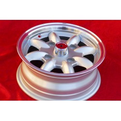 1 wheel Minilite 5.5x13 4x130 Skoda MB1000 MB1100 105 110 120 130 silver/diamond cut