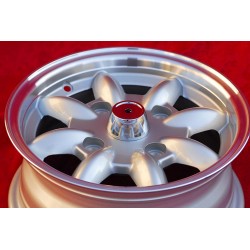 4 wheels Minilite 5.5x13 4x130 Skoda MB1000 MB1100 105 110 120 130 silver/diamond cut