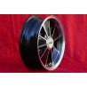 1 cerchio BRM 5.5x15 5x205 Volkswagen Beetle Kafer Maggiolino T1 T2a Typ3 Karmann Ghia black/diamond cut